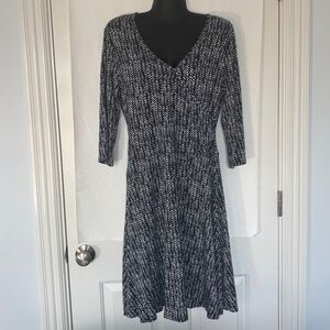 Garnet Hill Fit & Flare Dress